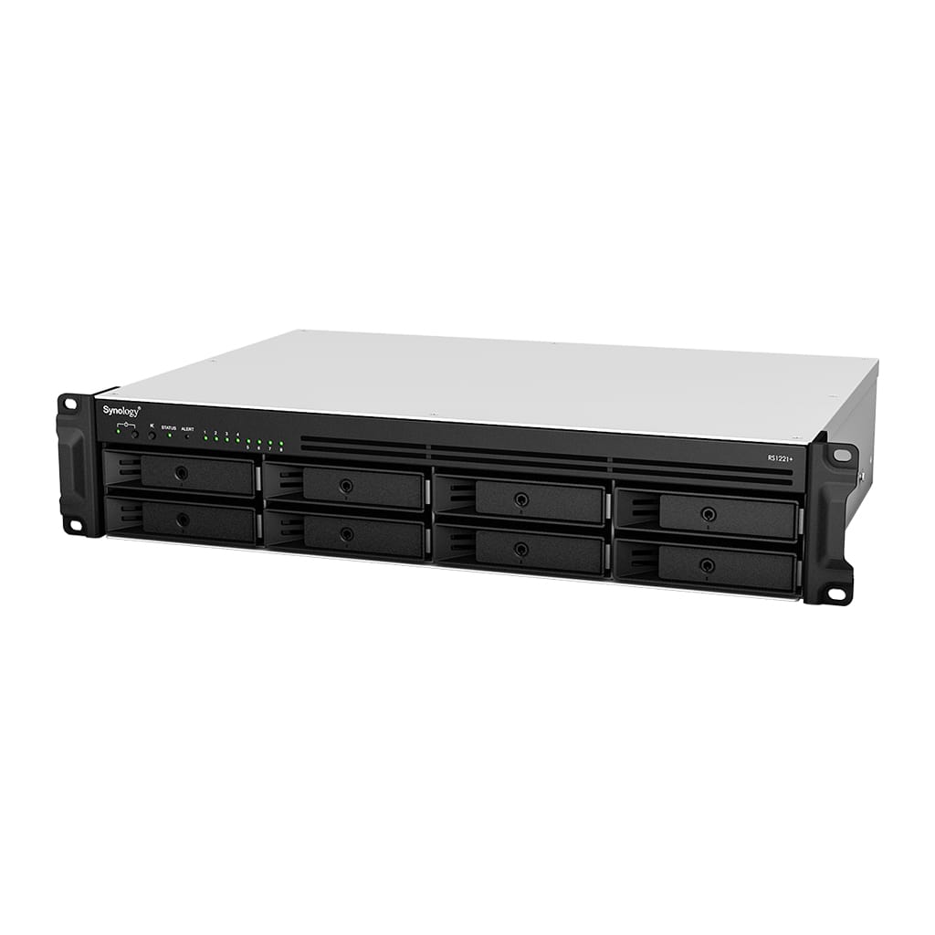 Synology RS1221+ NAS 8-Bay AMD Ryzen V1500B 4GB Rack 2U - imagine 10