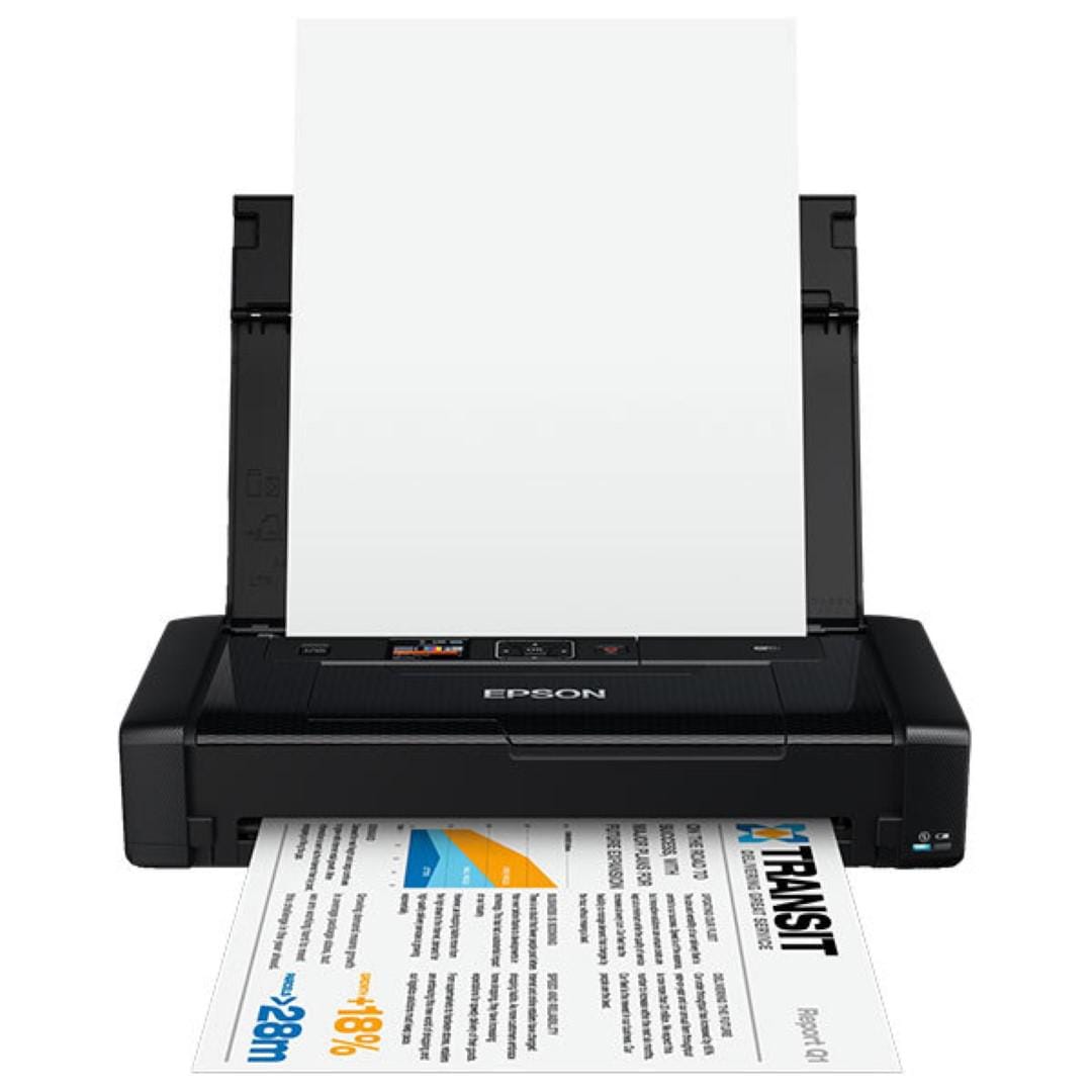 Imprimanta Portabila Epson WF-100W WiFi A4 Color Inkjet - imagine 3