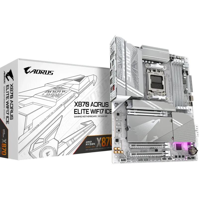 Placă de Bază GIGABYTE X870 AORUS ELITE WIFI7 ICE AM5