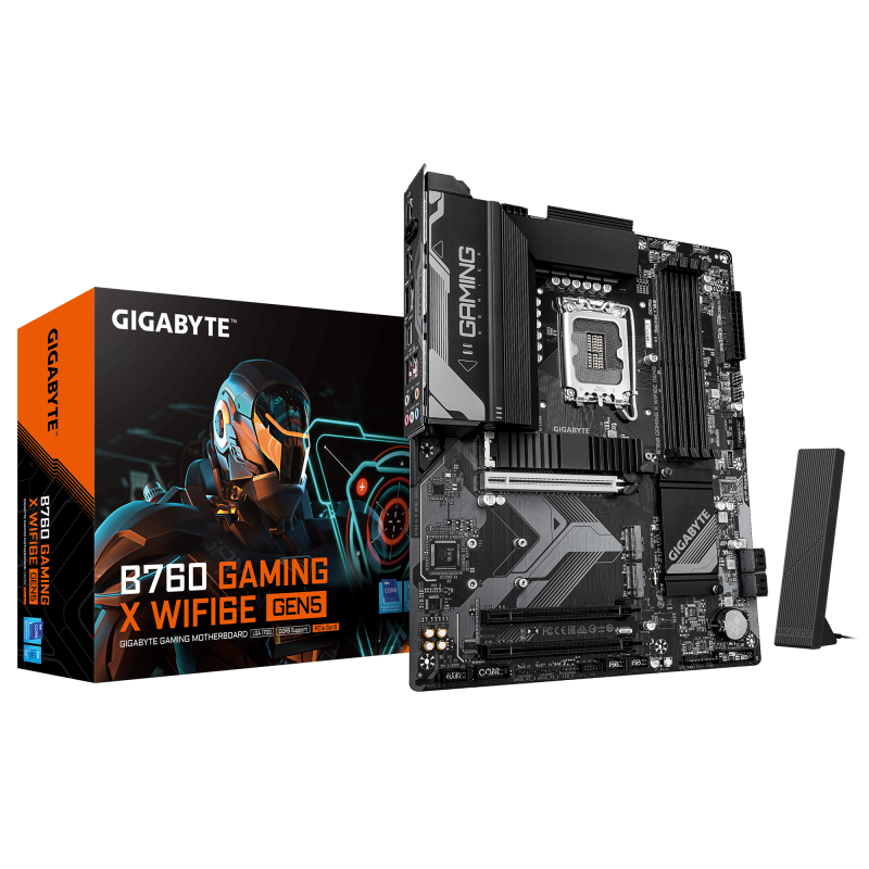 Placă de bază Gigabyte B760 GAMING X WIFI6E GEN5 LGA1700