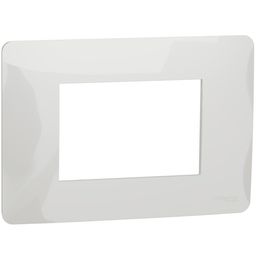 Rama Ornament 3M Albă Schneider Unica