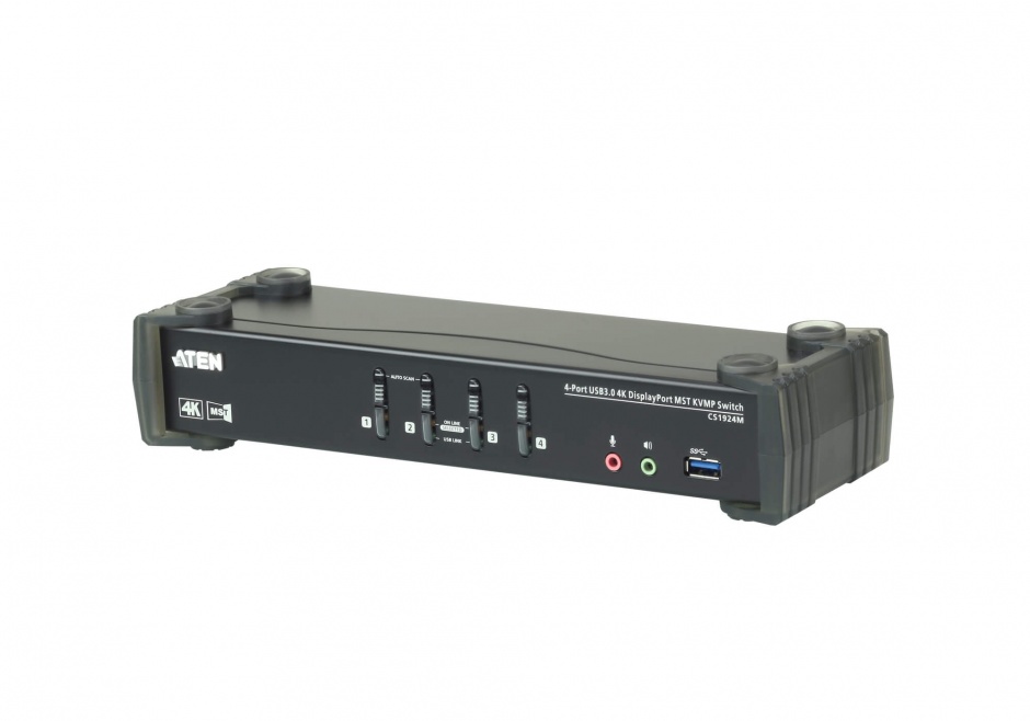 ATEN CS1924M Switch KVM DisplayPort MST 4K, 4 Porturi