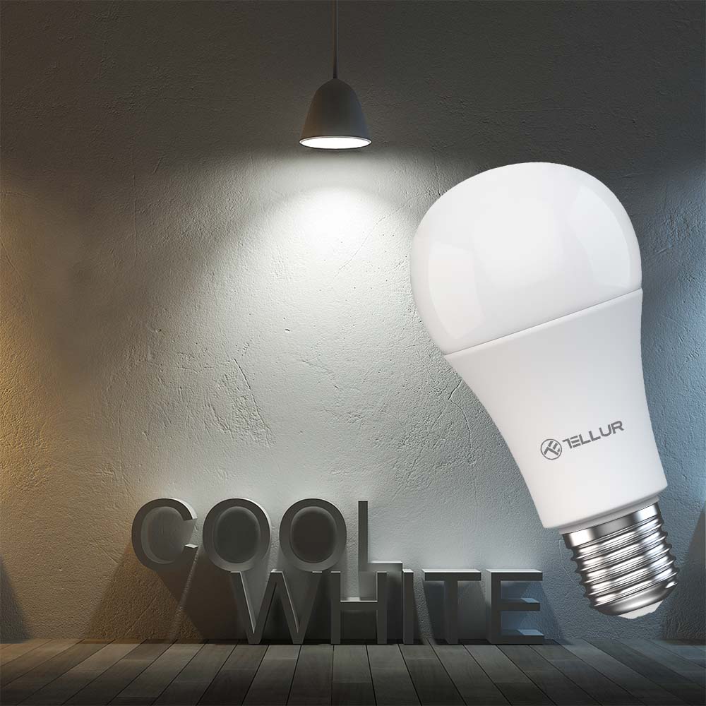 Bec LED Intelligent Tellur Wi-Fi, Dimabil, 9W, E27 - imagine 3