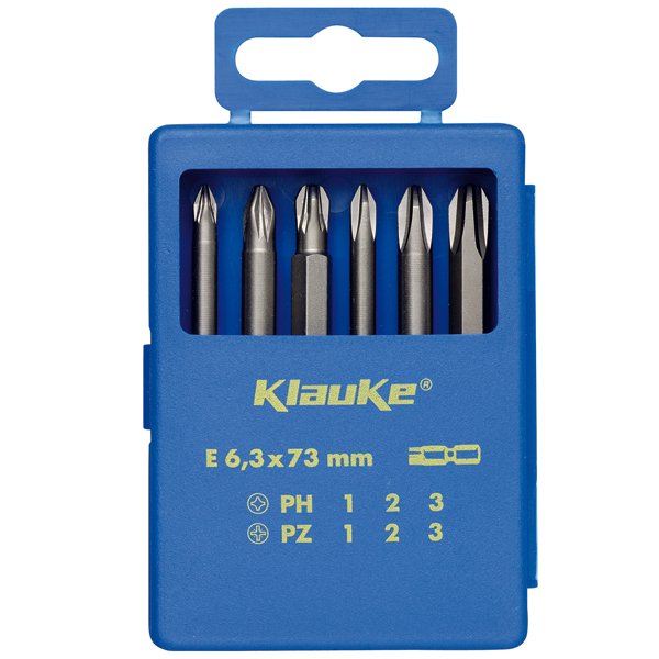 Set 6 biti Klauke KL330, 1/4 inch