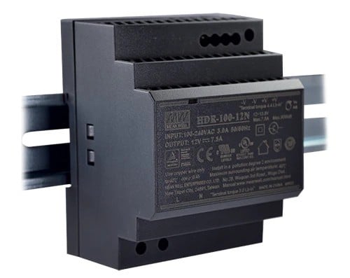 Mean Well HDR-100-12N 12V 7.5A Sursă DIN