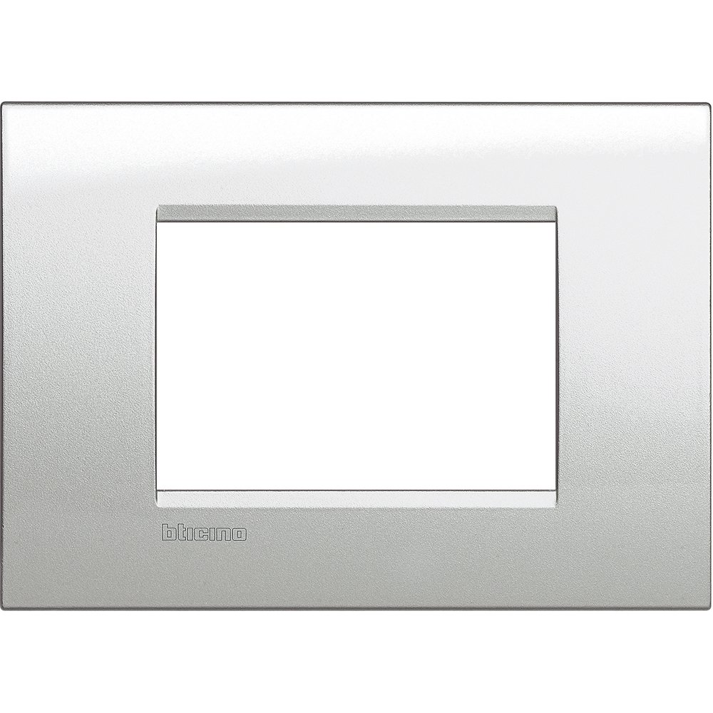 Rama 3 module Bticino Living Light, Silver