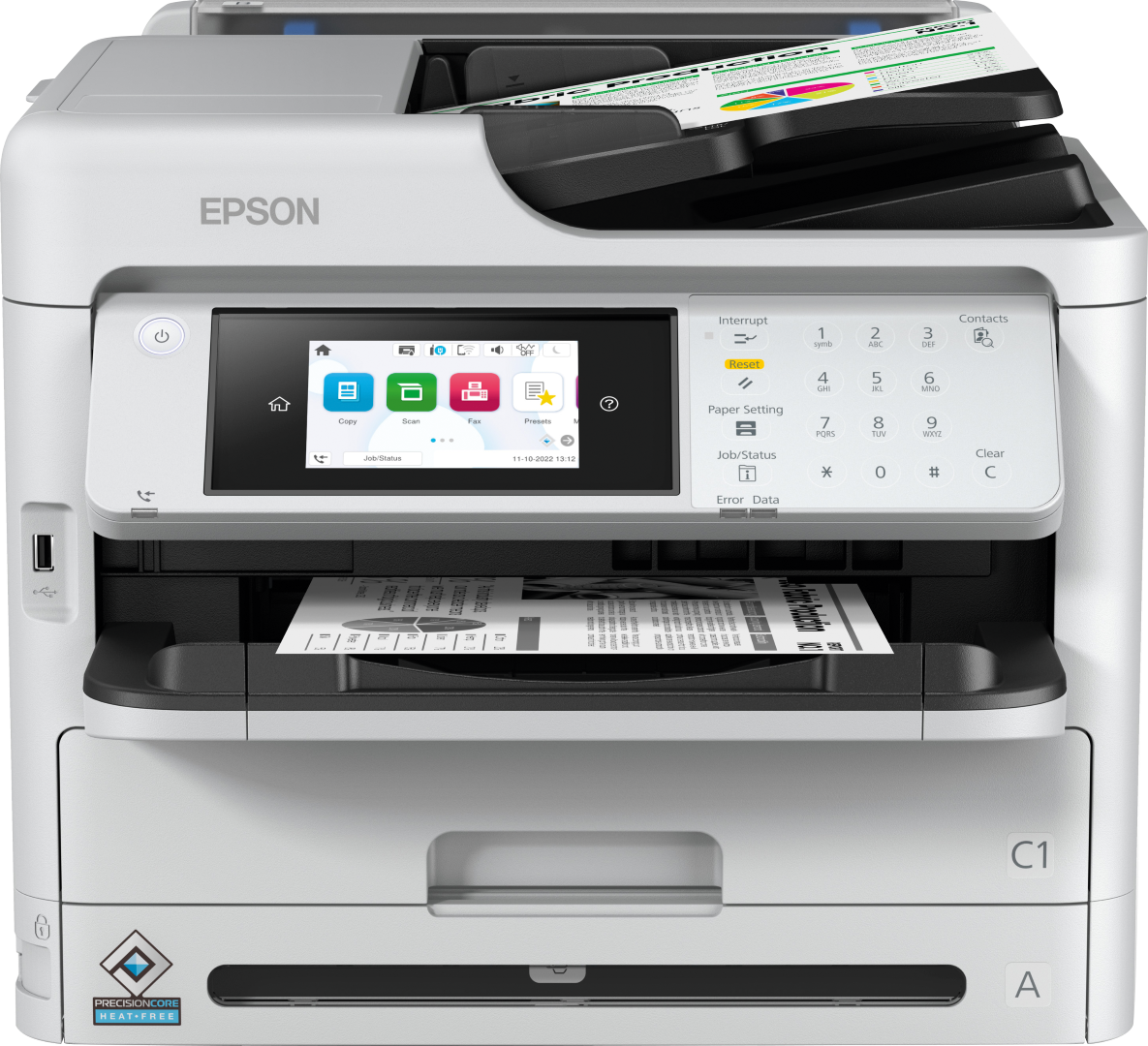 Multifunctionala Epson WF-M5899DWF Monocrom 34ppm Duplex