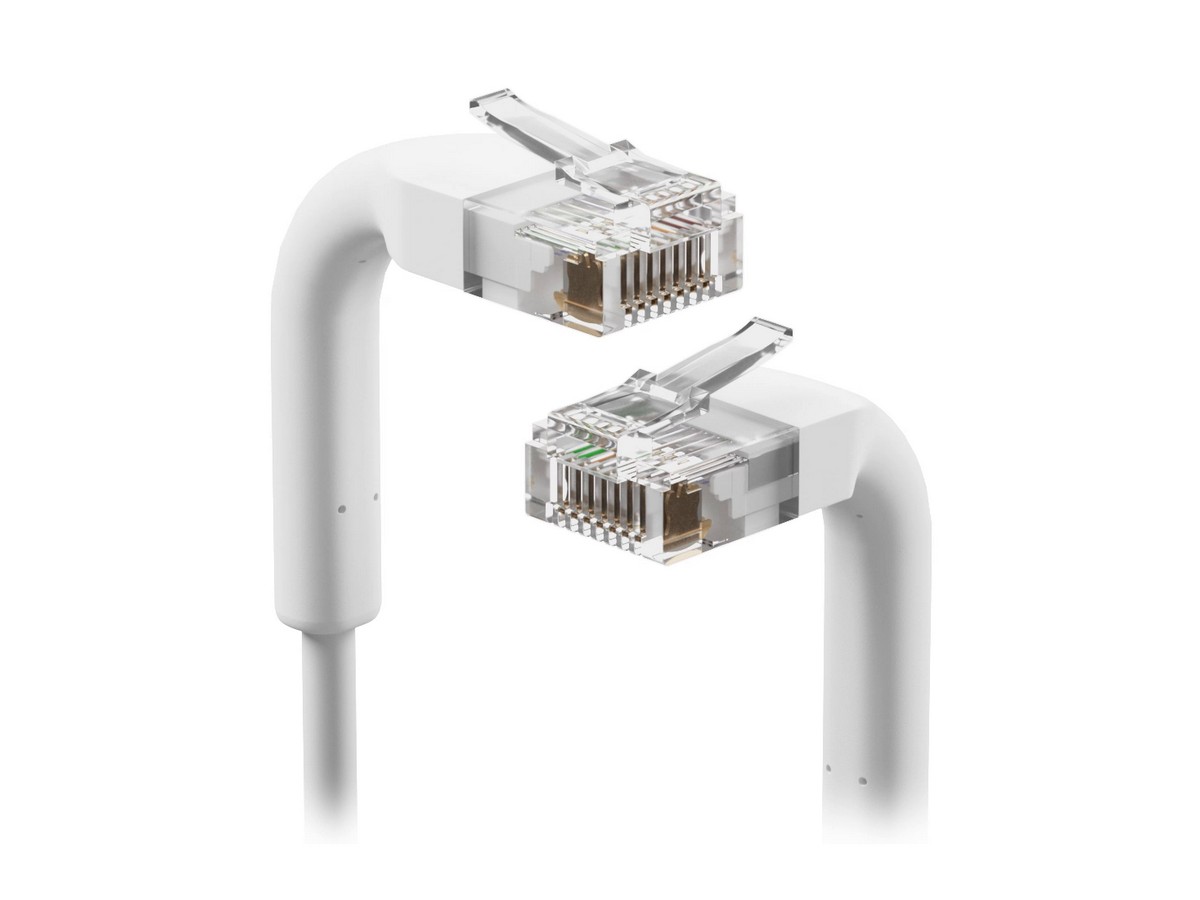 Patch Cord Ubiquiti CAT6 0.3m Alb