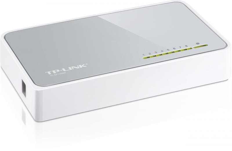 Switch TP-LINK TL-SF1008D 8 Porturi Fast Ethernet - imagine 2