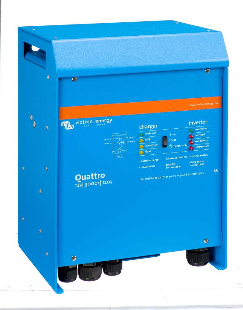 Invertor Victron Quattro 12V 3000VA 120A - Sistem Complet - imagine 2