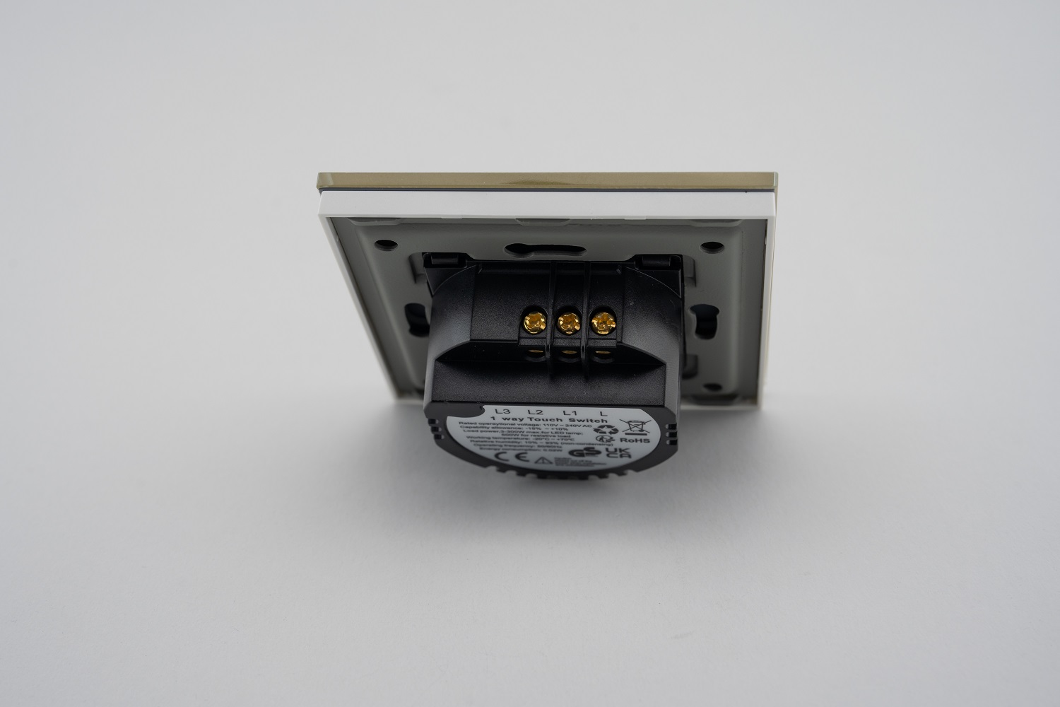 Intrerupator Dublu Touch Sticla LUXION, IP45 - imagine 24