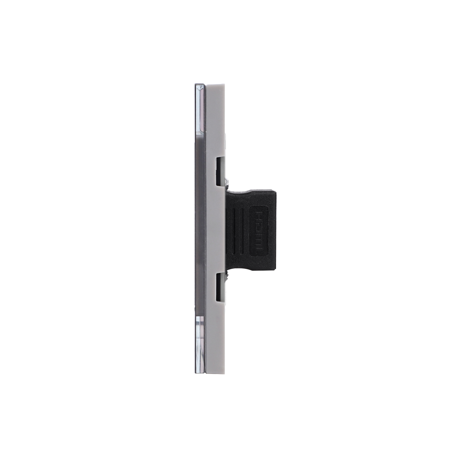 Priza HDMI cu 2 Taste False LUXION, Rama Sticla, IP44 - imagine 15