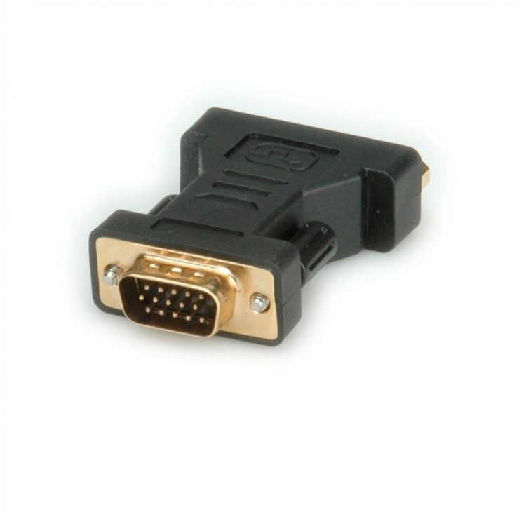 Adaptor VGA la DVI-I Roline Full HD 1920x1200