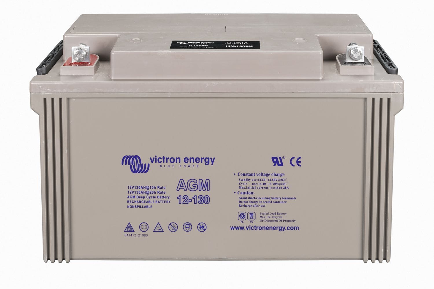 Acumulator Victron AGM 12V 130Ah Deep Cycle - 1500 Cicluri - imagine 7