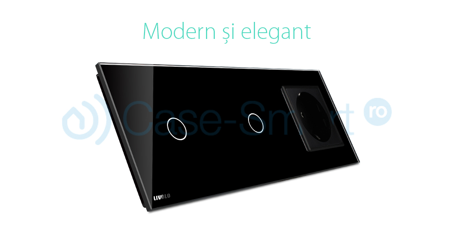 Intrerupator Livolo Touch Sticla + Priza - imagine 9