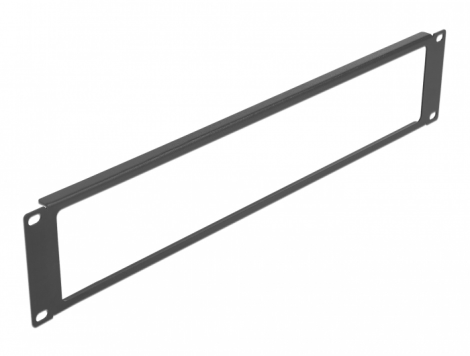 Panou 19" 2U Negru Delock pentru Management Cabluri