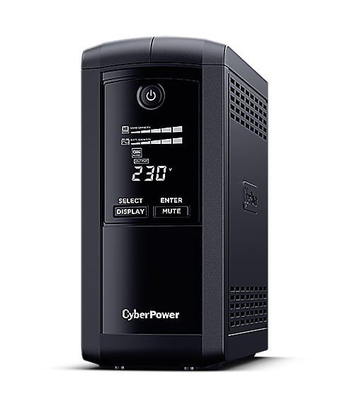 UPS CyberPower VP1000ELCD 1000VA/600W cu AVR și LCD - imagine 2