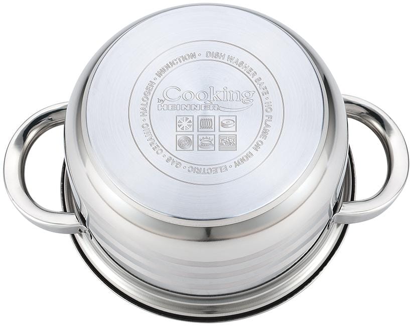 Semiolă Inox Heinner Myra 2.5L cu Capac | Cooking Series - imagine 7