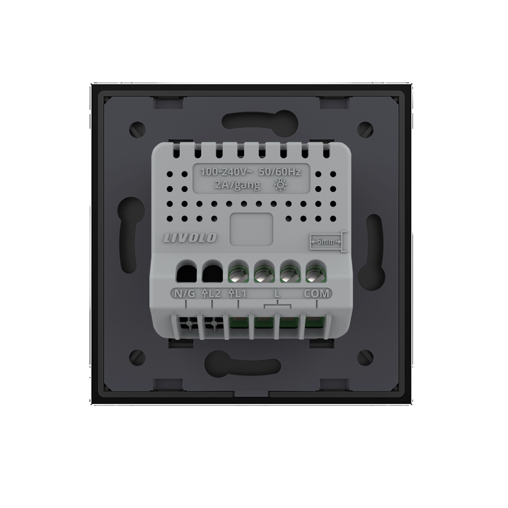 Intrerupator Touch Livolo cu Dimmer, Sticla - imagine 8