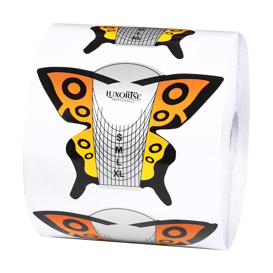Sabloane Unghii Fluture LUXORISE, 500 Buc
