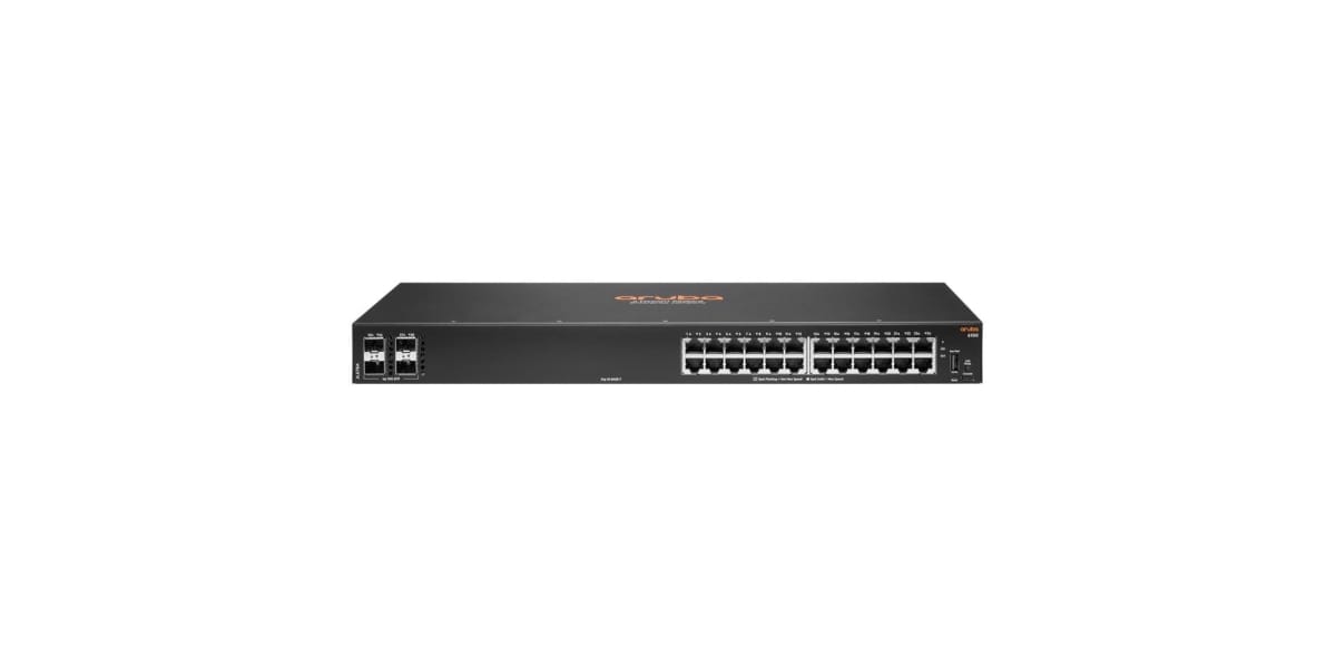 Switch HPE Aruba 6100 24G 4SFP+ Managed L2 - JL678A - imagine 2