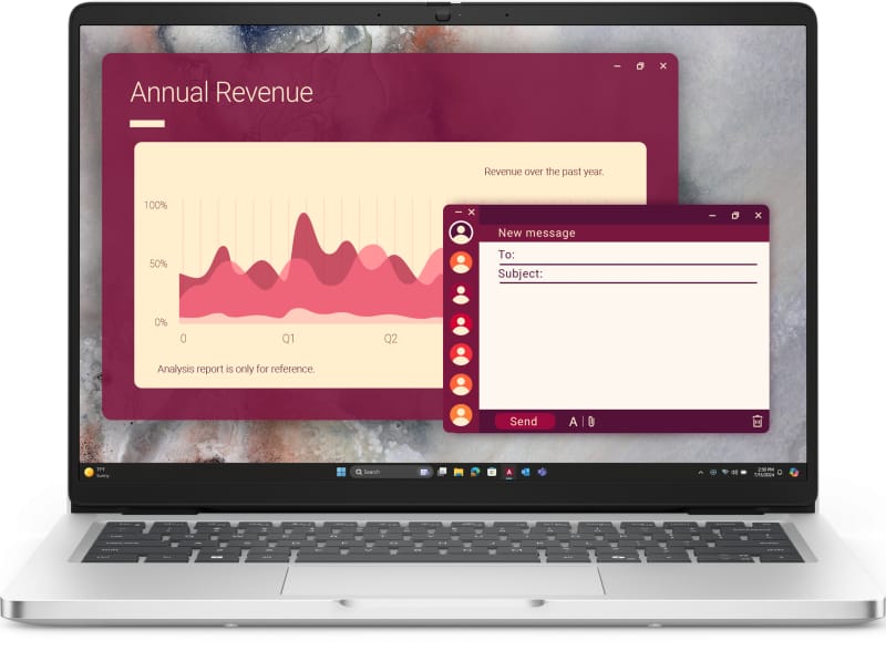 Laptop Dell Pro 14 | Intel Ultra 7, 16GB RAM, 512GB SSD - imagine 2