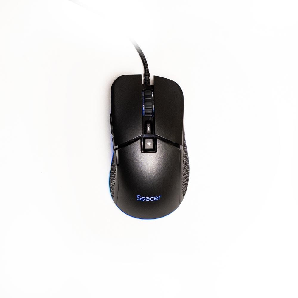 Mouse Gaming Spacer PULSAR PRO, 8000 DPI, RGB, Negru - imagine 9