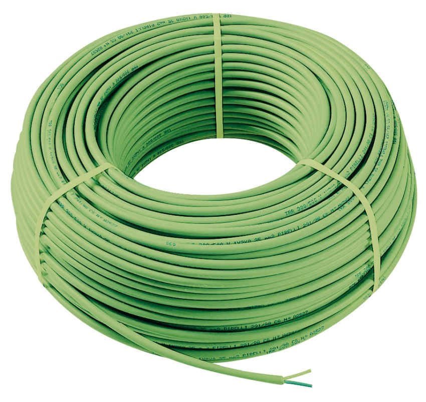 Cablu Ecranat J-Y(St)Y 2x2x0.8 Verde 500m Mekas Kablo