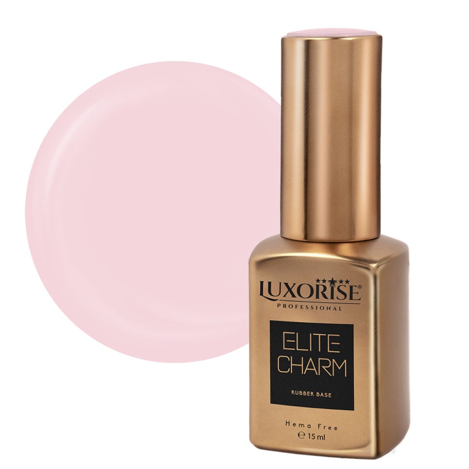 Rubber Base LUXORISE Elite Charm French Satin 15ml Hema Free