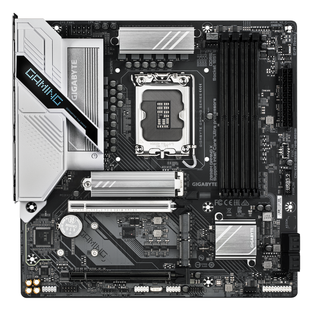 Placă de Bază GIGABYTE Z890M GAMING X | mATX Gaming Intel - imagine 2