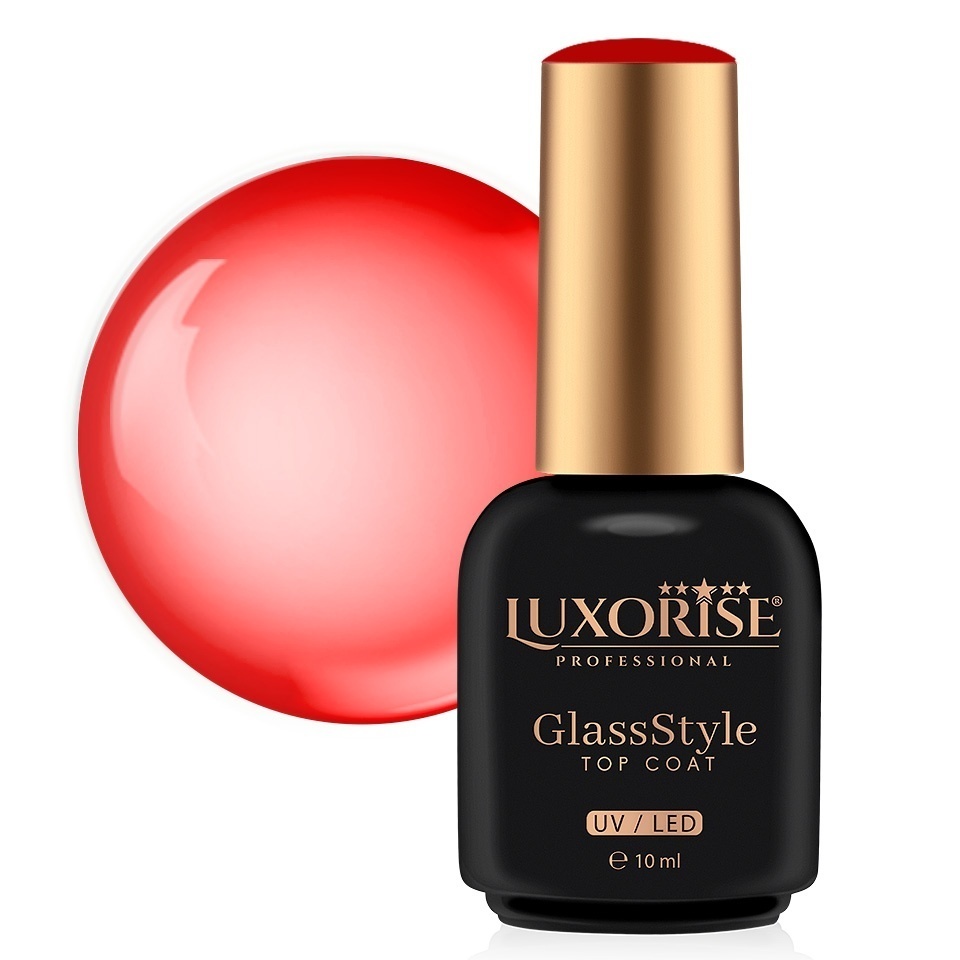 Top Coat LUXORISE GlassStyle Scarlet Desire