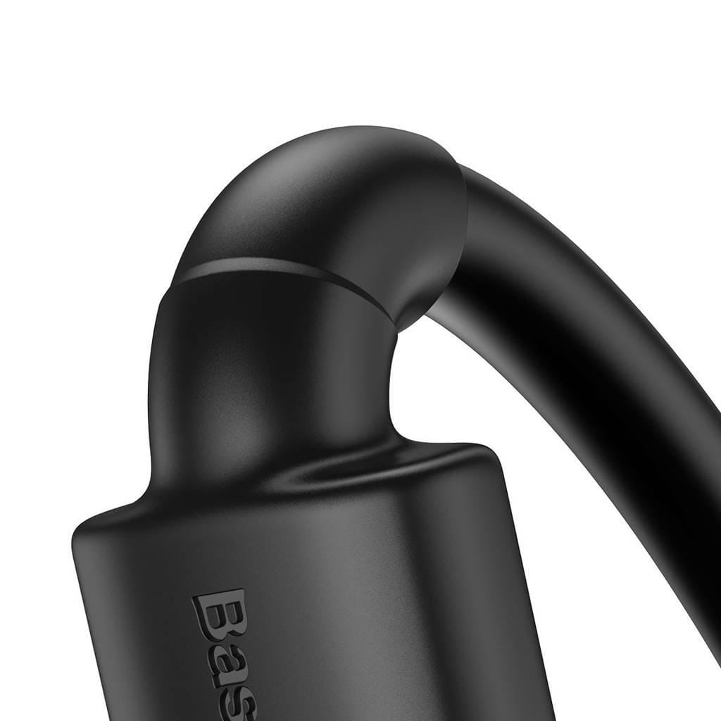 Cablu HDMI 4K 60Hz Baseus Cafule 1m Negru - Conectori Auriti - imagine 3