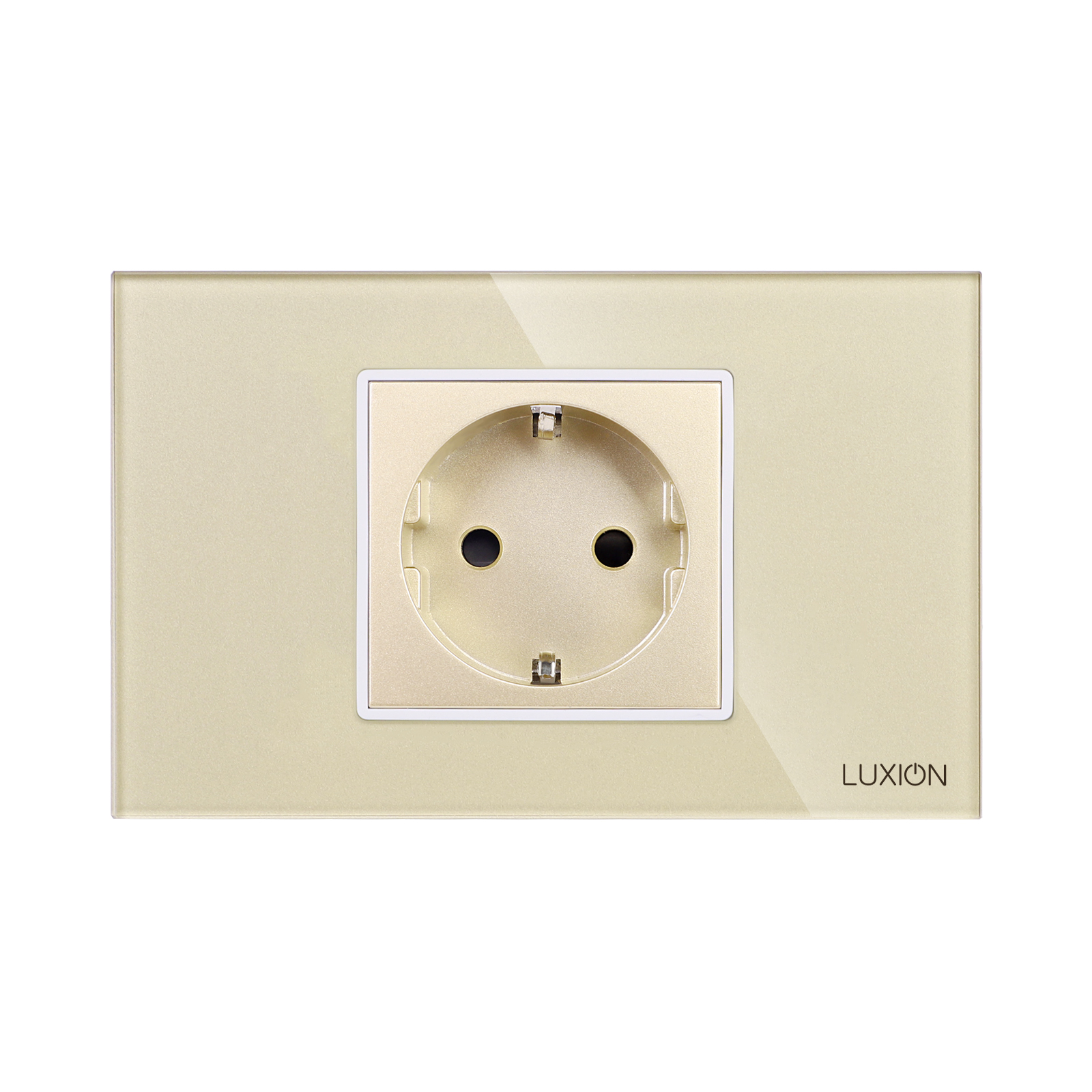 Priza Simplă LUXION cu Ramă din Sticlă, IP44, 117x75x34 mm - imagine 10