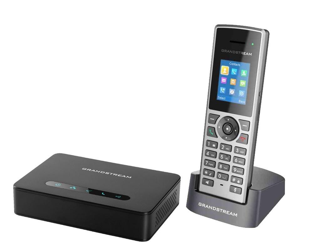 Set DECT IP Grandstream DP750 + DP722, audio Full HD