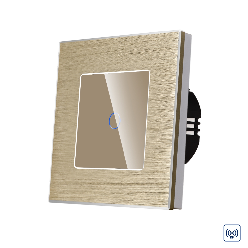 Intrerupator Touch Sticla Aluminiu LUXION RF433 - imagine 9