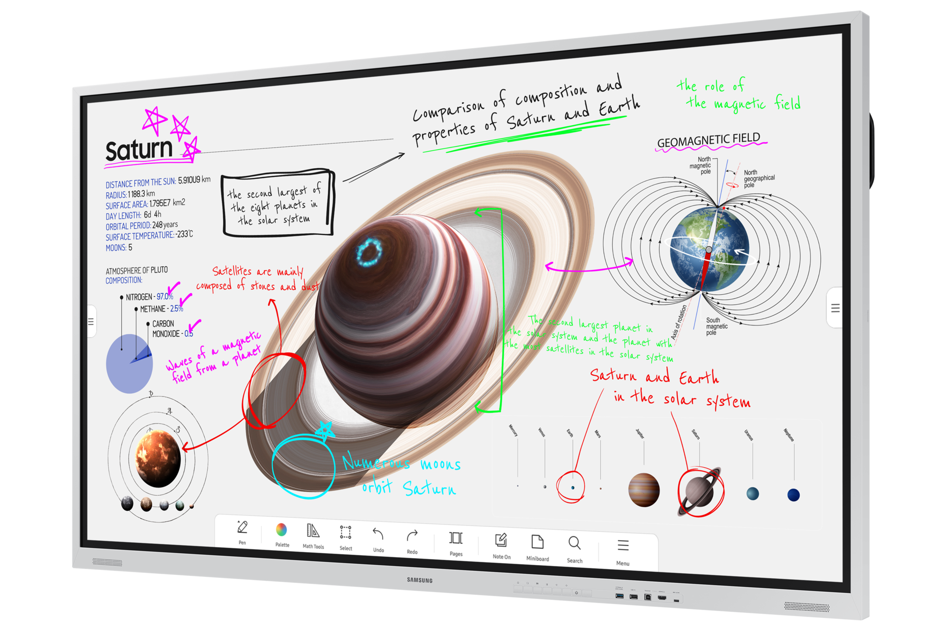 Display Interactiv Samsung Flip Pro 85" 4K UHD - Touch 20 puncte - imagine 4