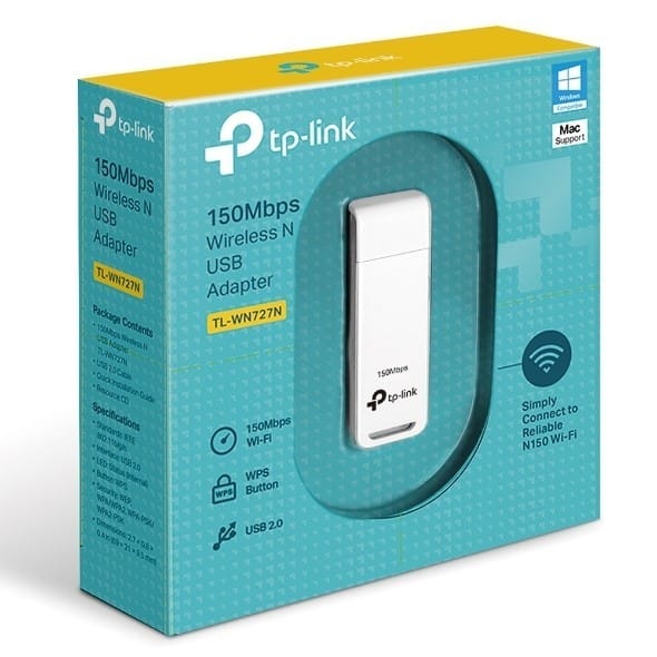 Adaptor Wireless USB TP-Link TL-WN727N, 150 Mbps - imagine 8
