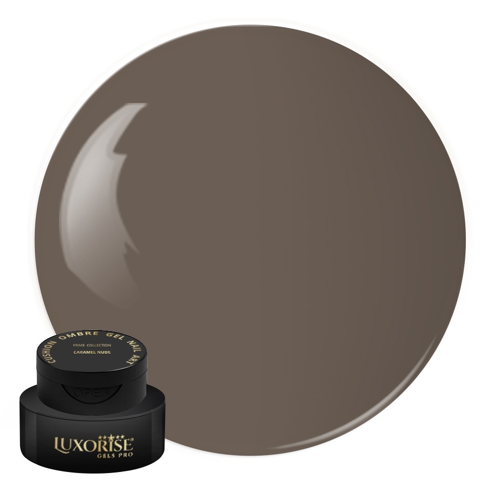 Gel UV Nail Art Babyboomer LUXORISE Cushion Ombre Prime - Caramel Nude, 2ml