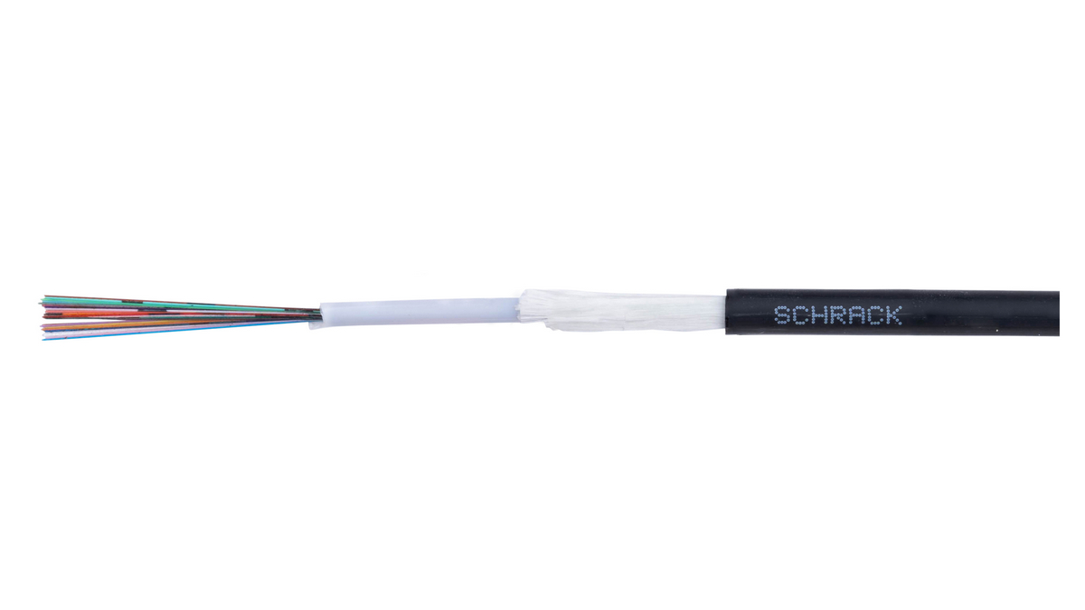 Fibra Optica Schrack 8 Fire 100m