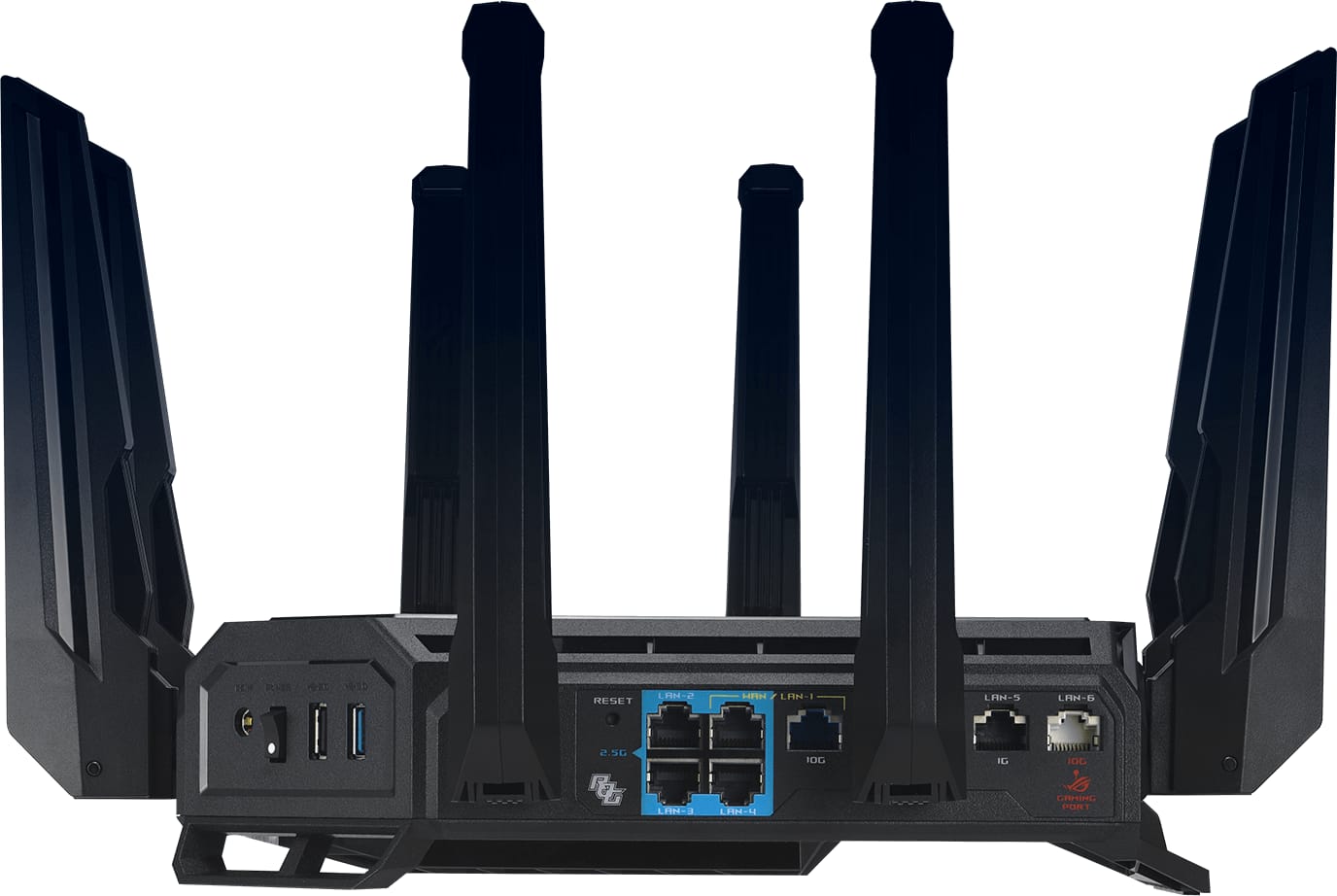 Router Asus ROG Rapture GT-BE98 WiFi 7 Quad-Band Gaming - imagine 5