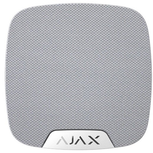 Sirena Wireless Ajax HomeSiren Alb, Alarma Interioară