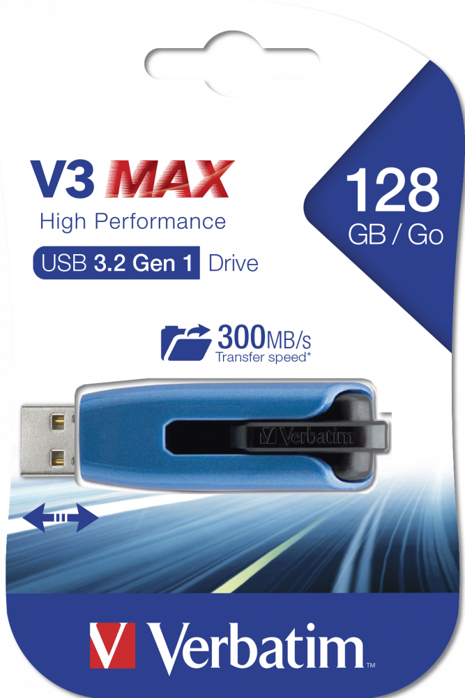 Memorie USB Verbatim StoreNGo 128GB USB 3.0 - Rapidă și Sigură - imagine 3