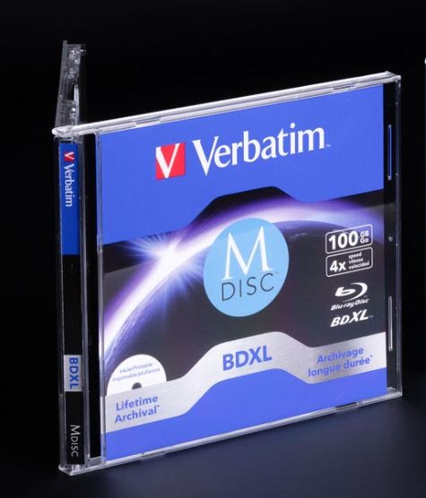 Disc Blu-ray BD-R XL Verbatim 100GB 4x Printabil MDISC