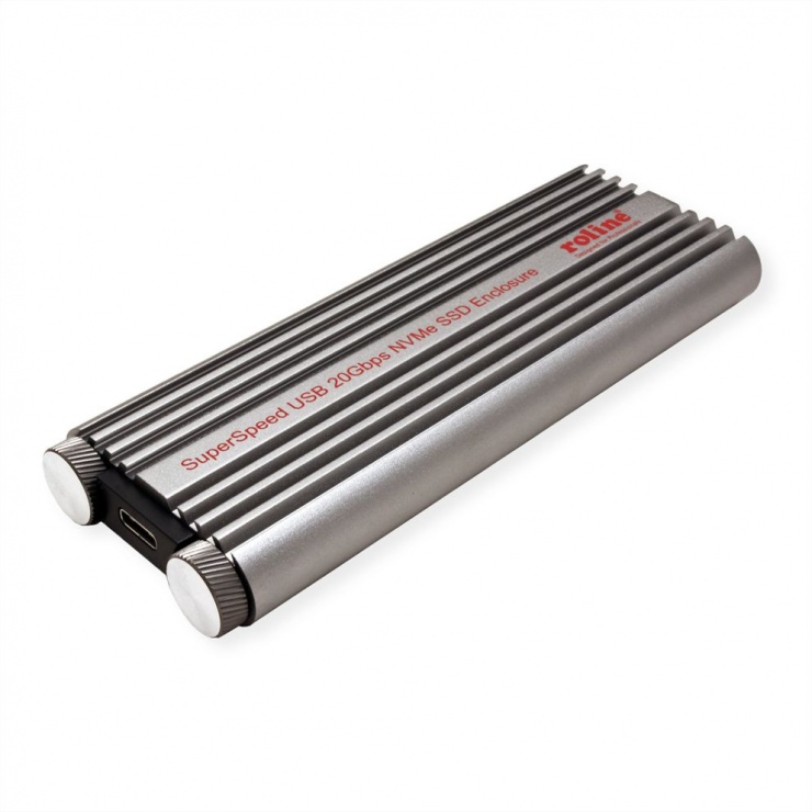 Rack Extern USB 3.2 Roline pentru SSD M.2 NVMe
