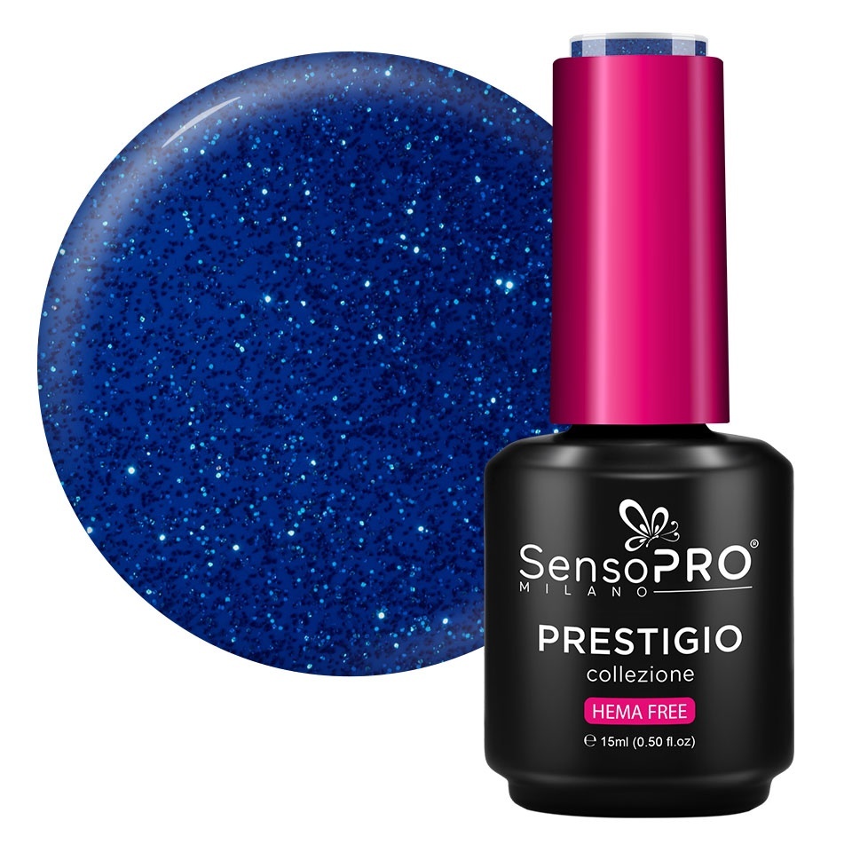 Oja Semipermanenta PRESTIGIO SensoPRO Blue Magic 15ml