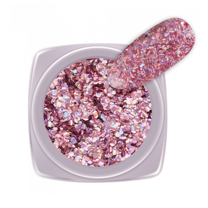Shavings Glitter mix 05 Nailshop | Strălucire Intensă