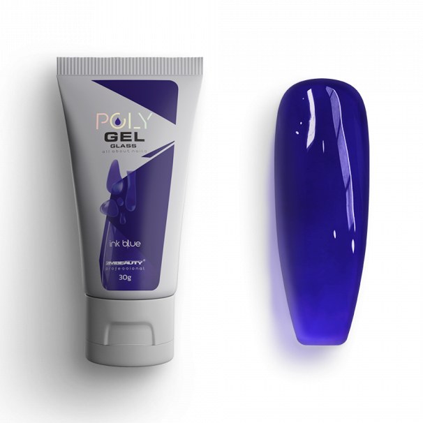 Polygel Glass 2M Hema Free Ink Blue 30gr
