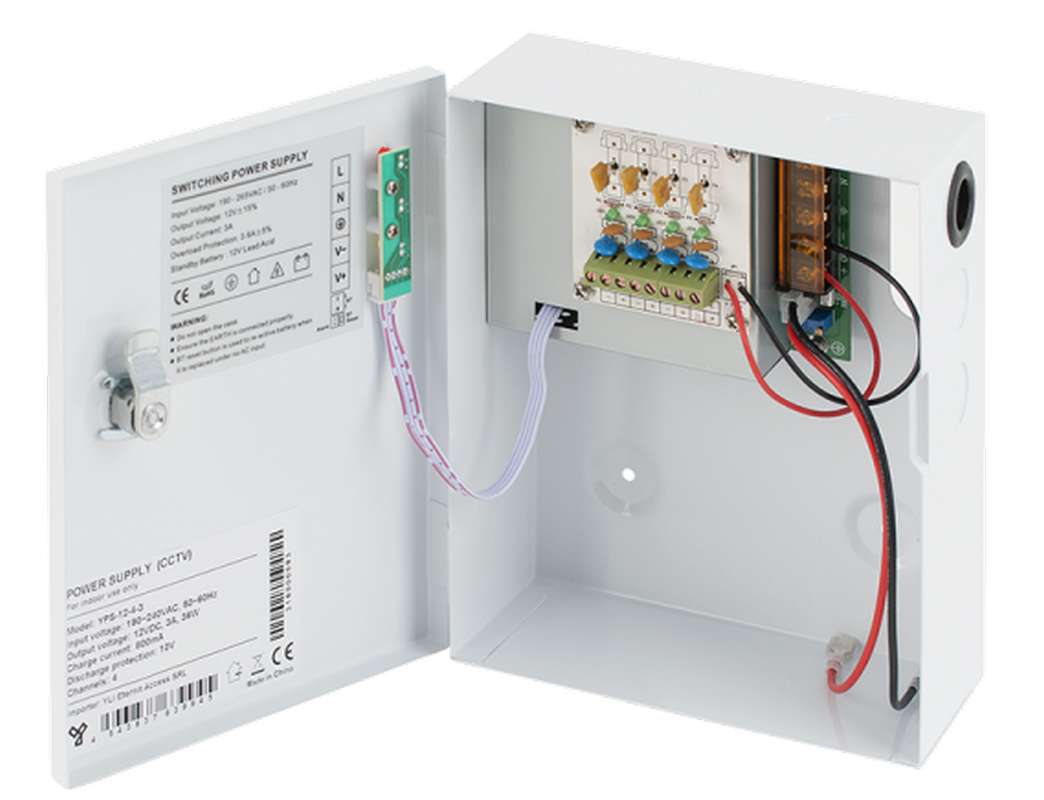 Sursa CCTV 4 Ieșiri cu Back-up | Atu tech