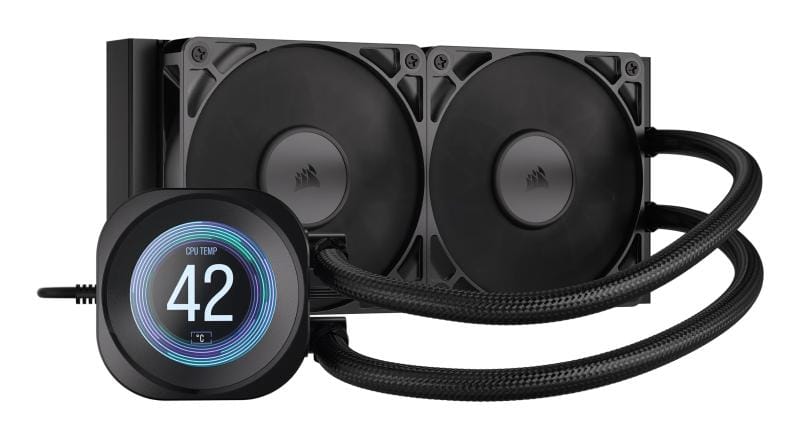 Corsair Nautilus 240 RS LCD - Cooler Lichid cu Display RGB - imagine 2