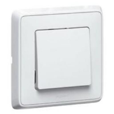 Întrerupător Sonerie Legrand Cariva Alb, IP20